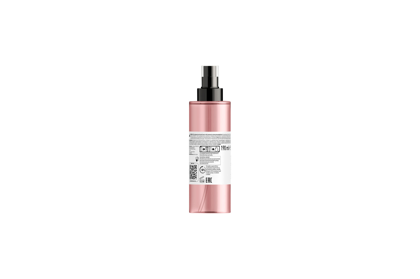 Beskyddande spray till färgat hår för att skapa ett optimalt färgresultat. Sprayen har 10 fördelar för ett bättre färgresultat: 1. Skyddar färgat hår, 2. smidighet, 3. Glans, 4. Jämn färg, 5. Håret upplevs få mer fukt, 6. Lätt att reda ut, 7. Stöd vid styling, 8. Motverkar försvagat hår, 9. Motverkar kluvna toppar, 10. Motverkar frissigt hår.  190 ml