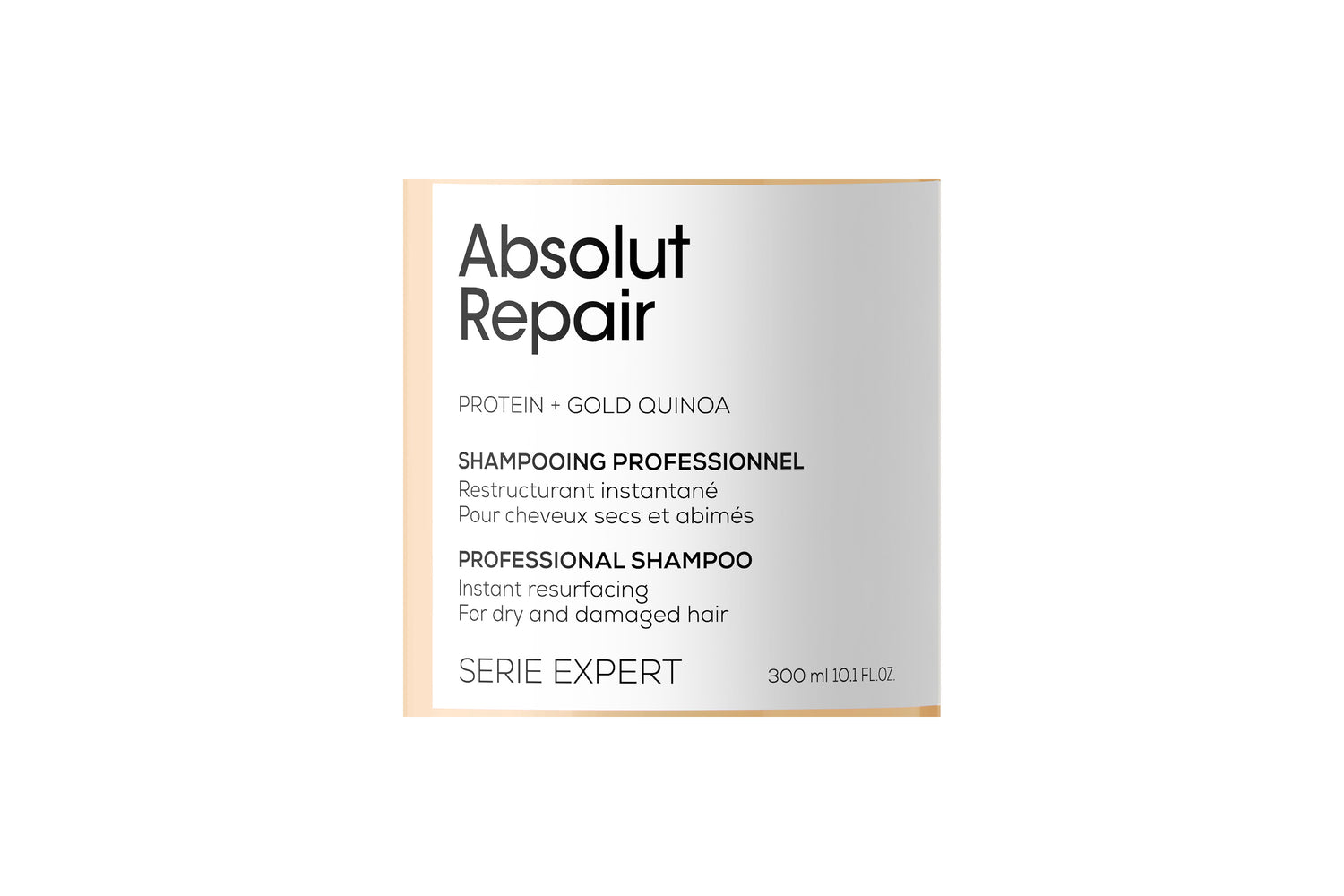 Loreal Professionnel Absolut repair gold shampoo. Professionellt shampoo som reparerar håret omedelbart